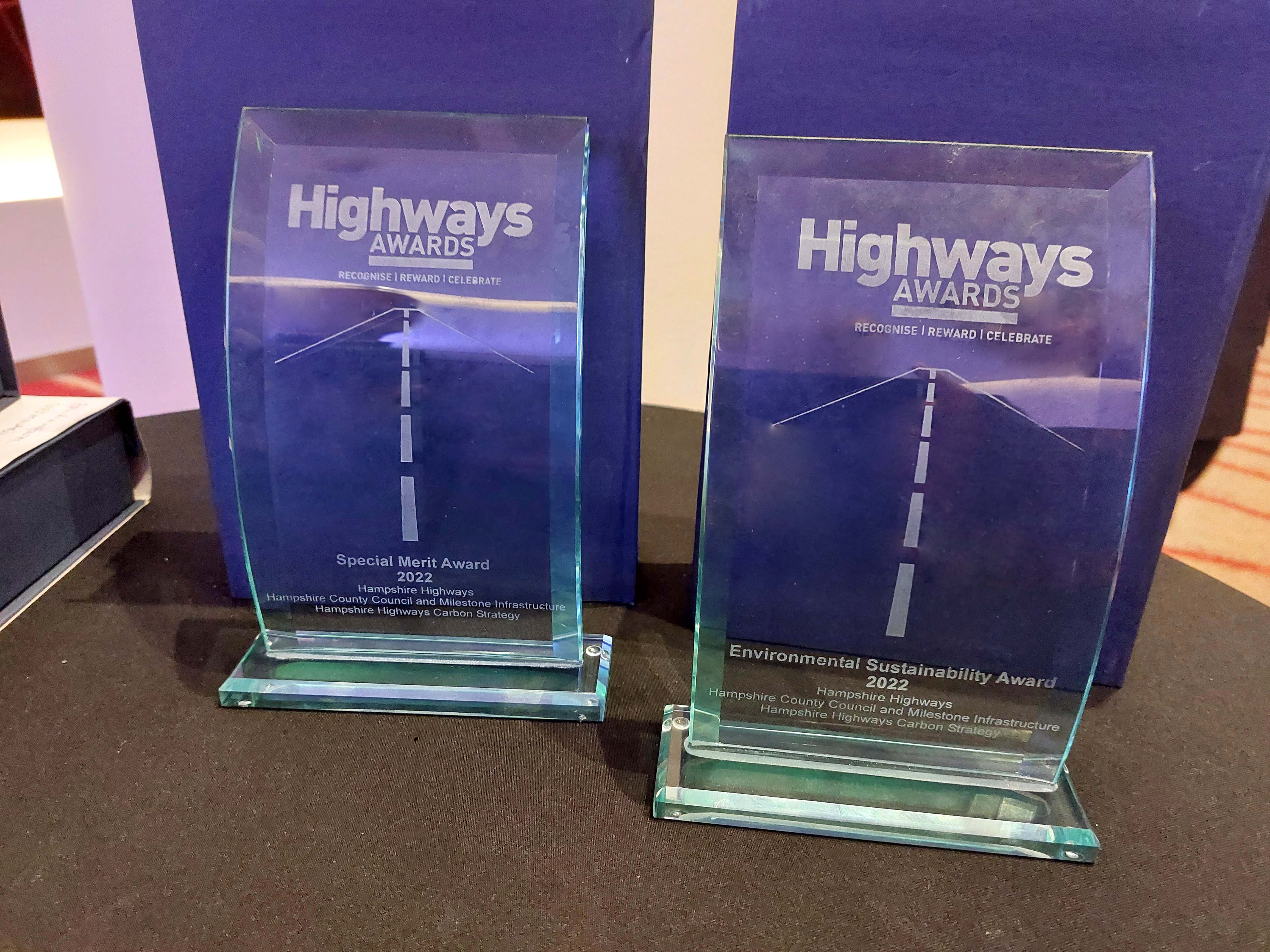 Milestone makes its mark at the Highways Awards